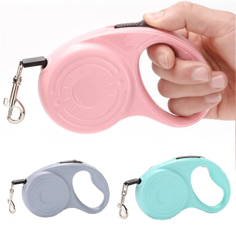 10Ft Automatic Retractable Pet Dog Leash for Small Dogs Walking Running Nylon Puppy Dog Lead for 33Lb Pets Supplies Kopek Tasma