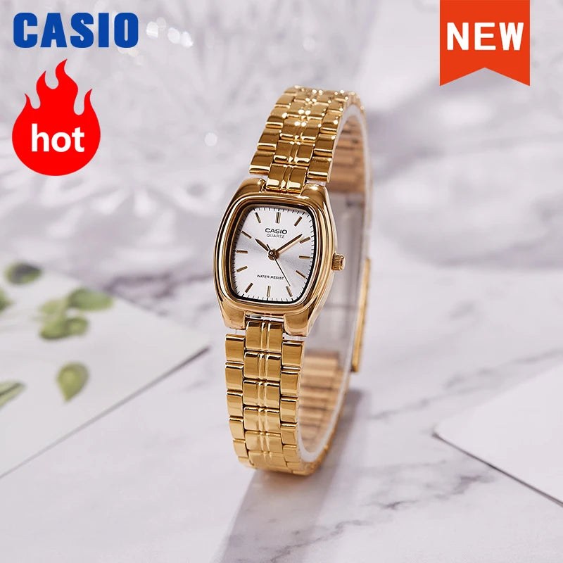 Casio Watch Women Watches Top Brand Luxury Set 30Mwaterproof Quartz Ladies Watchtonneau Shape Clock Reloj Mujer Saat