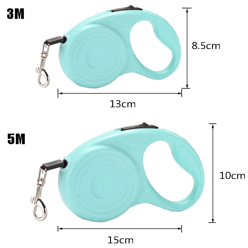 10Ft Automatic Retractable Pet Dog Leash for Small Dogs Walking Running Nylon Puppy Dog Lead for 33Lb Pets Supplies Kopek Tasma