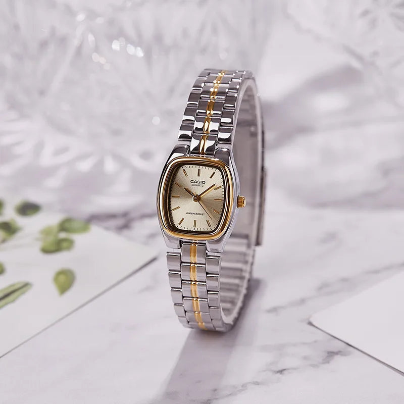 Casio Watch Women Watches Top Brand Luxury Set 30Mwaterproof Quartz Ladies Watchtonneau Shape Clock Reloj Mujer Saat