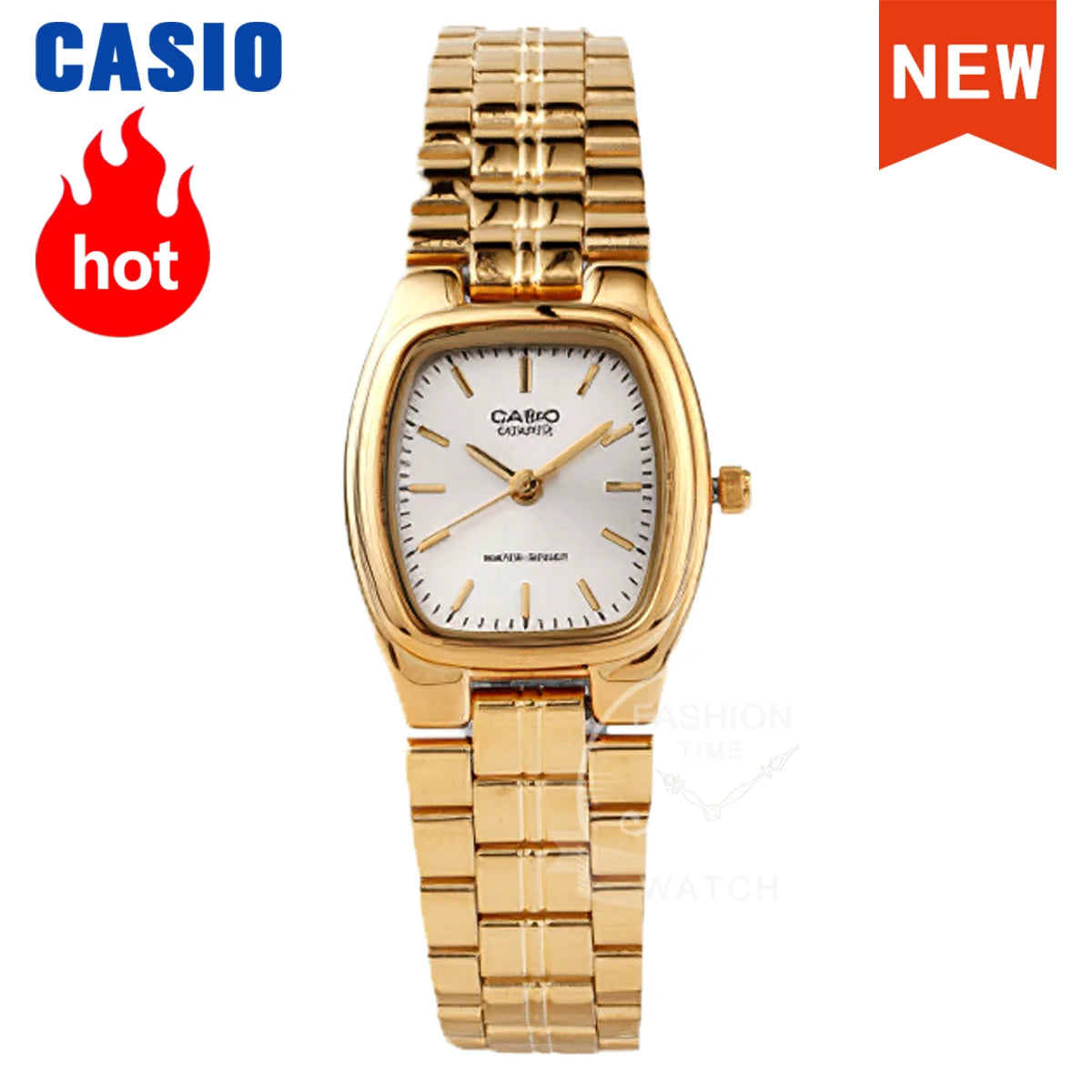 Casio Watch Women Watches Top Brand Luxury Set 30Mwaterproof Quartz Ladies Watchtonneau Shape Clock Reloj Mujer Saat