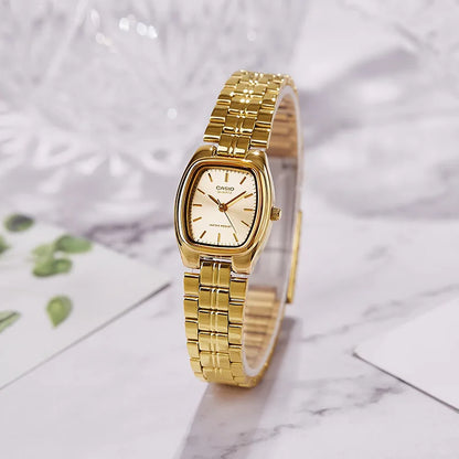 Casio Watch Women Watches Top Brand Luxury Set 30Mwaterproof Quartz Ladies Watchtonneau Shape Clock Reloj Mujer Saat