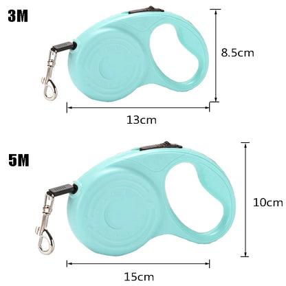 10Ft Automatic Retractable Pet Dog Leash for Small Dogs Walking Running Nylon Puppy Dog Lead for 33Lb Pets Supplies Kopek Tasma